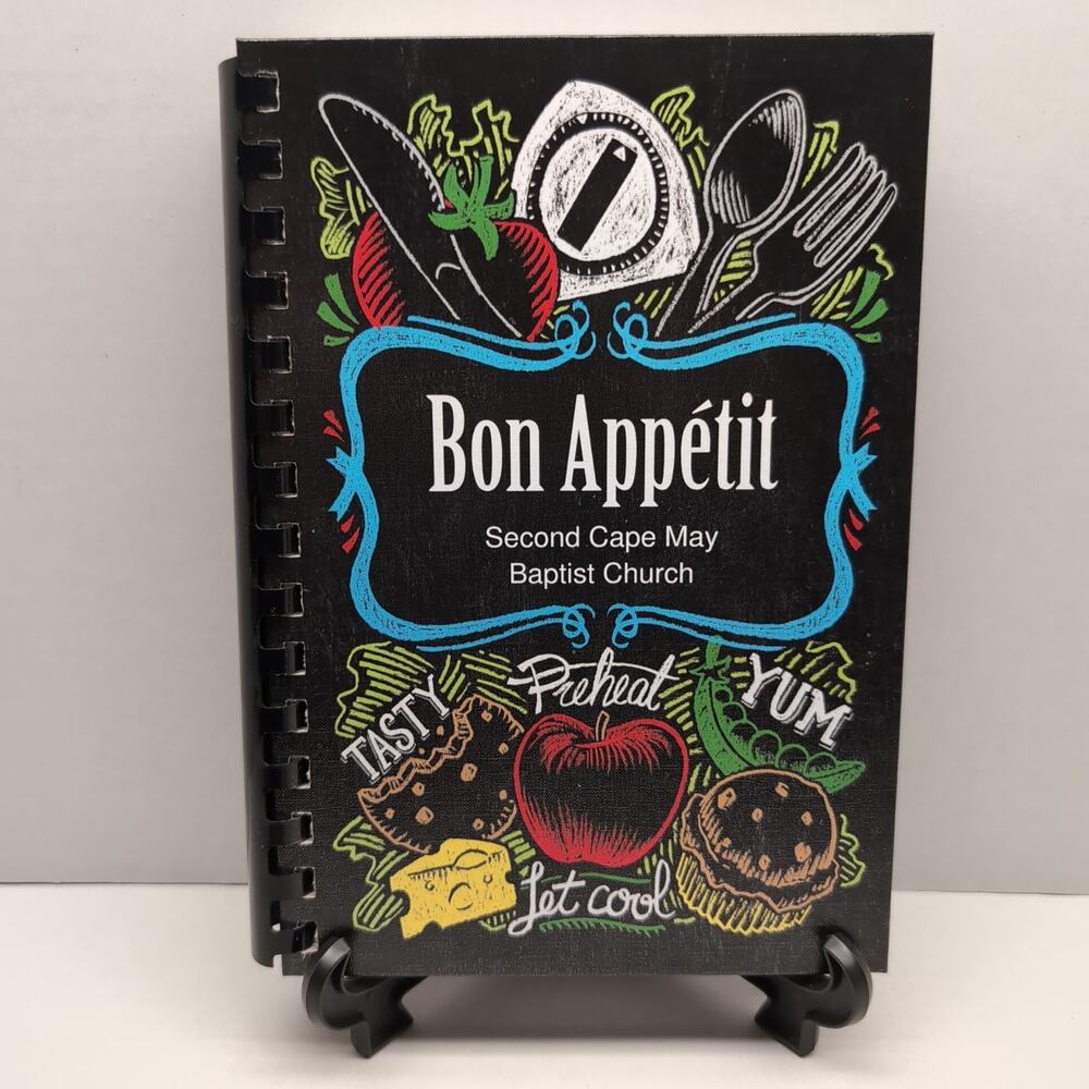 Bon‎ Appetit Cookbook Second Cape May Baptist Church NJ 2020